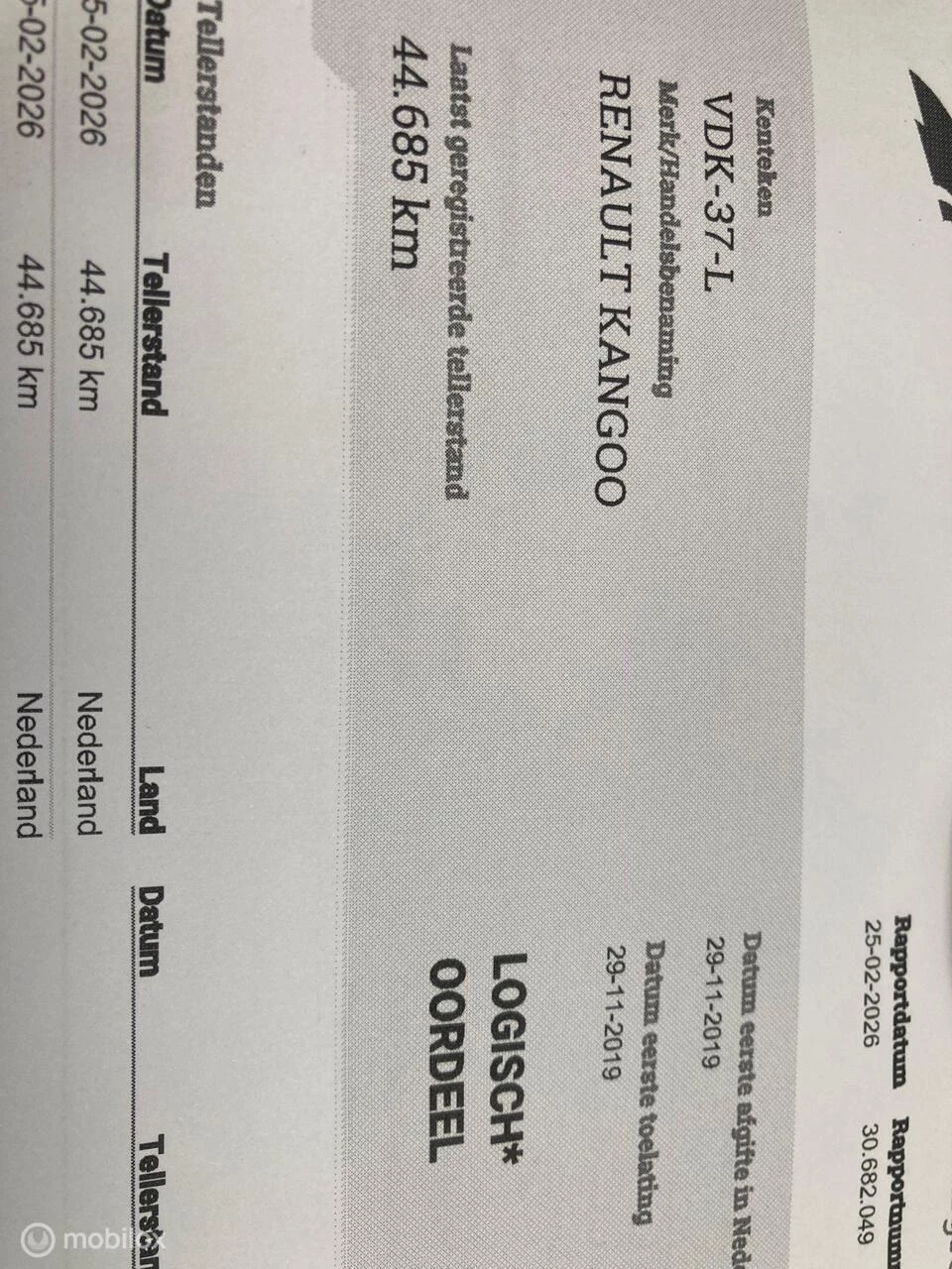 Hoofdafbeelding Renault Kangoo