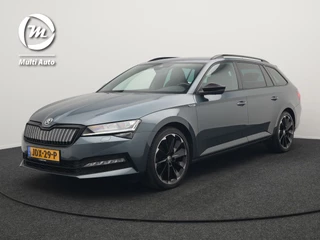 Škoda Superb Combi 1.4 TSI iV Sportline Plug In Hybrid 218pk Dealer O.H PHEV | Adaptive Cruise | 360 Camera | Alcantara Sportstoelen Memory | Canton Audio | 19"L.M | Virtual | Keyless |