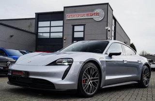 Porsche Taycan 4S 79 kWh | Panorama sunroof | 360 camera | Luchtvering | Innodrive | Dealer onderhouden | Luxe Leder | SPORT | LED