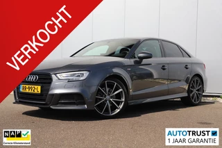 Audi A3 Limousine 1.5 TFSI CoD Sport S Line Edition Automaat 150PK Black Optic 19 inch RS Velgen Navigatie Clima Cruise Full LED