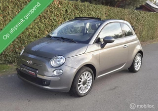 Fiat 500 C 1.2 Lounge WINTERBANDENACTIE! Leder Airco Pdc