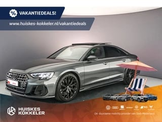 Audi S8 4.0 TFSI Quattro | Pano | B&O | Head Up | 360cam | Alcantaradak | Stoelventilatie/Massage | Tour Pack | Trekhaak