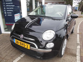 Fiat 500 0.9 TwinAir Lounge 6 maanden Bovag garantie leer pano dak