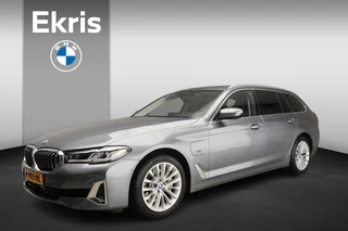 BMW 5 Serie Touring 520e | Laserlicht | Leder | Navigatie | Trekhaak | Comfortzetels | Chrome line | DAB | hifi speakers | Alu 18 inch