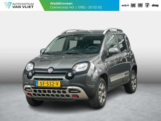 Hoofdafbeelding Fiat Panda Fiat Panda TwinAir Turbo 4x4 Cross | Clima | Winter Pack | Dakrails | Privacy Glass | PDC | Enige in NL !