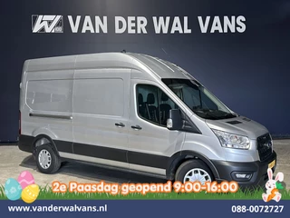 Ford Transit 2.0 TDCI 170pk L3H3 Euro6 Airco | Navigatie | 2500kg Trekhaak | Cruisecontrol Verwarmde voorruit, Parkeersensoren, Bijrijdersbank