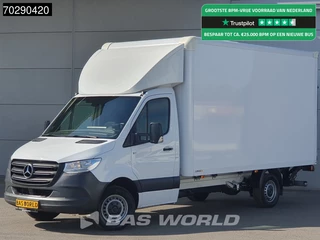 Mercedes Sprinter 317 CDI Automaat Bakwagen Laadklep Airco Camera Euro6 Meubelbak Koffer 11m3 Airco
