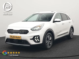 Kia Niro 1.6 GDi DynamicLine Plug In Hybrid 142pk Dealer O.H PHEV | Trekhaak Afneembaar | Schuif/Kanteldak | Lederen Sportstoelen Memory & Ventilatie | Adaptive Cruise | Stoelen & Stuur Verwarmd | JBL Sound | Apple Carplay | Virtual | Blis | Navigatie 