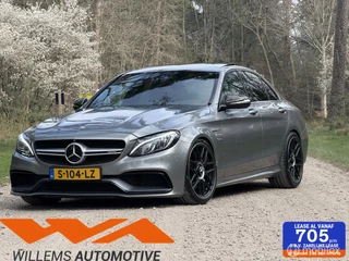 Hoofdafbeelding Mercedes-Benz C-Klasse Mercedes C 63 AMG Panoramadak/360 camera/ACC/Sportuitlaat