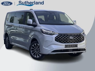 Ford Transit Custom Tourneo 340 2.5 PHEV L2H1 Titanium X 233pk | 16-weg elek. AGR-stoel | Handsfree elek. dubbele zijschuifdeuren | Panoramadak | 15 B&O speaker | Inklapbare trekhaak | Verwarmbaar stuurwiel | Verwarmbare en elek. verstelbare stoelen tweede zitrij | Draadloos opladen | Prijs ex. BTW incl. BPM |  Prijs Incl. BTW en BPM 70.400