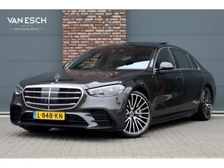 Hoofdafbeelding Mercedes-Benz S-Klasse Mercedes-Benz S-Klasse 400d 4MATIC Lang AMG Line Aut9 | Airmatic | Achterasbesturing | Distronic+ | Memory | Stoelventilatie | Massage | Panoramadak | Vlakkenverwarming | Zonweringspakket | Luchtreinigingspakket |