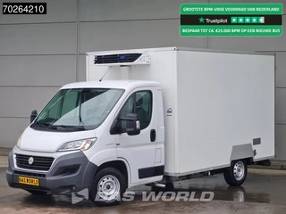 Fiat Ducato 150pk Koelwagen Vries Carrier Xarios 350 230V stekker Koeler Kühlwagen Vriezer 16m3 Airco