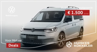 Volkswagen Caddy Kombi Maxi 1.5 TSI 150pk DSG eHybrid Style > inruilpremie € 1.500,= beschikbaar < | Navi via Apple Carplay-Android Auto | Adaptieve Cruise Control |