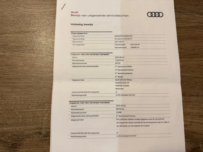 Hoofdafbeelding Audi Cabriolet