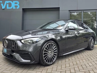 Hoofdafbeelding Mercedes-Benz C-Klasse Mercedes C-klasse C180 AMG PANO 360 MEMORY BURMESTER VOL!!!