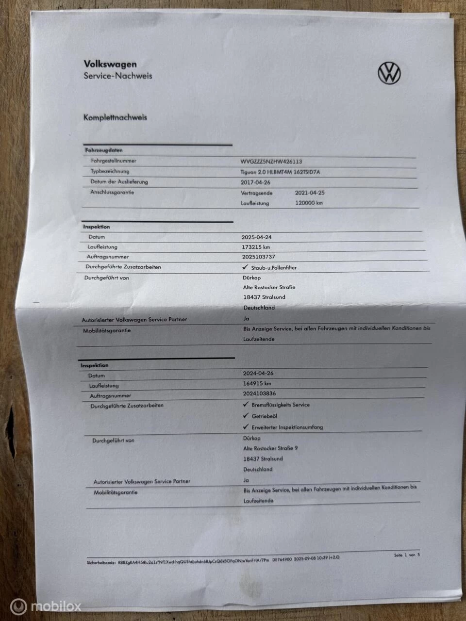 Hoofdafbeelding Volkswagen Tiguan