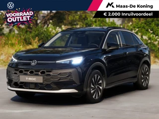 Volkswagen T-Roc Life First Edition 1.5 eTSI 116 PK 7 versn.DSG · Comfort Pakket · Trekhaak · Voorraad OUTLET · Prijs is inclusief inruilpremie ·