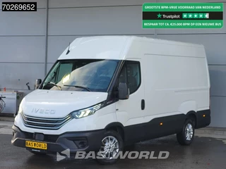 Iveco Daily 35S21 BPM VRIJ! 3.0L Automaat L2H2 3,5t Trekhaak ACC LED Airco Camera Parkeersensoren Tacho CarPlay Euro6 L2 12m3 Airco Trekhaak