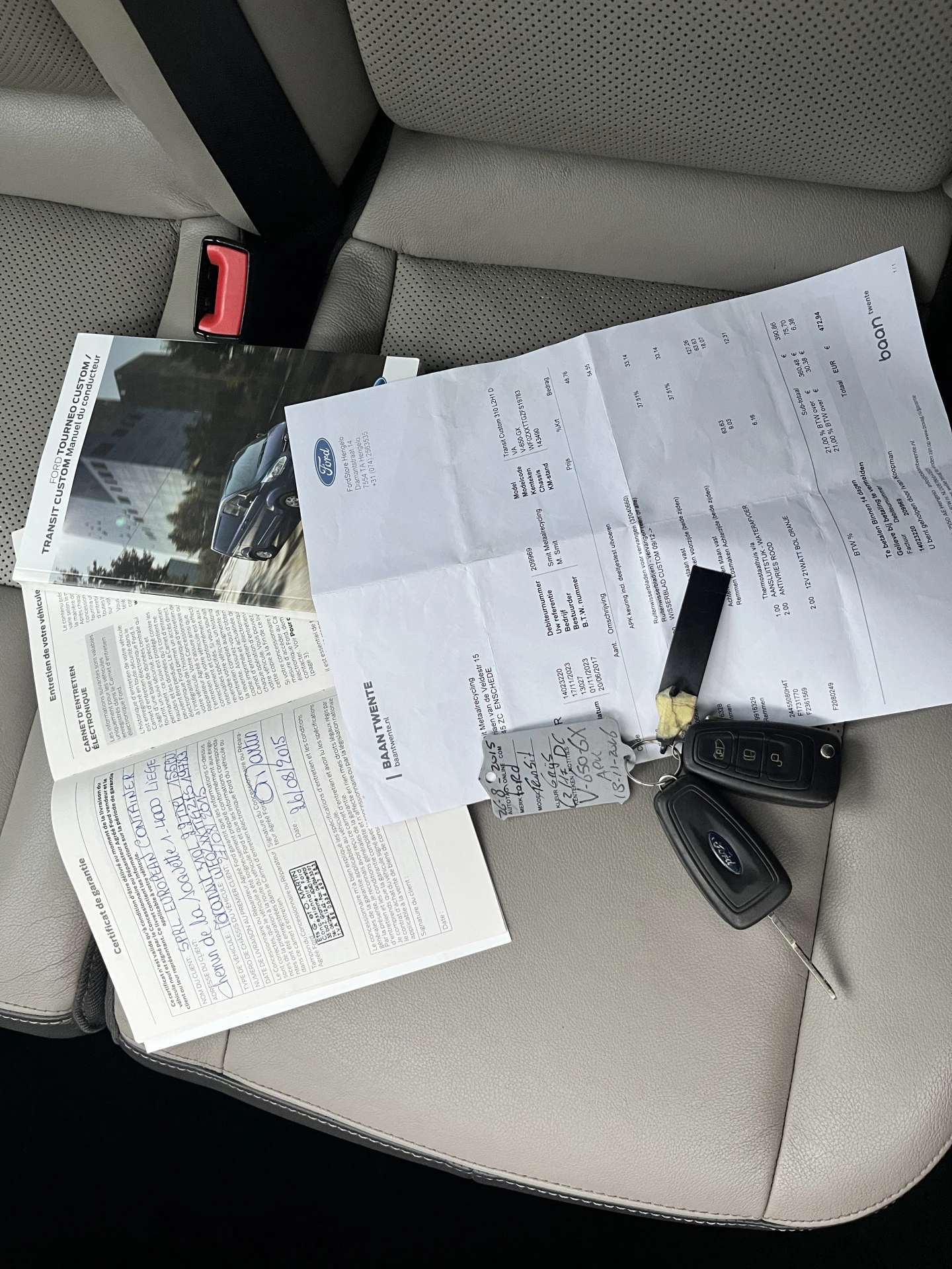 Hoofdafbeelding Ford Transit Custom