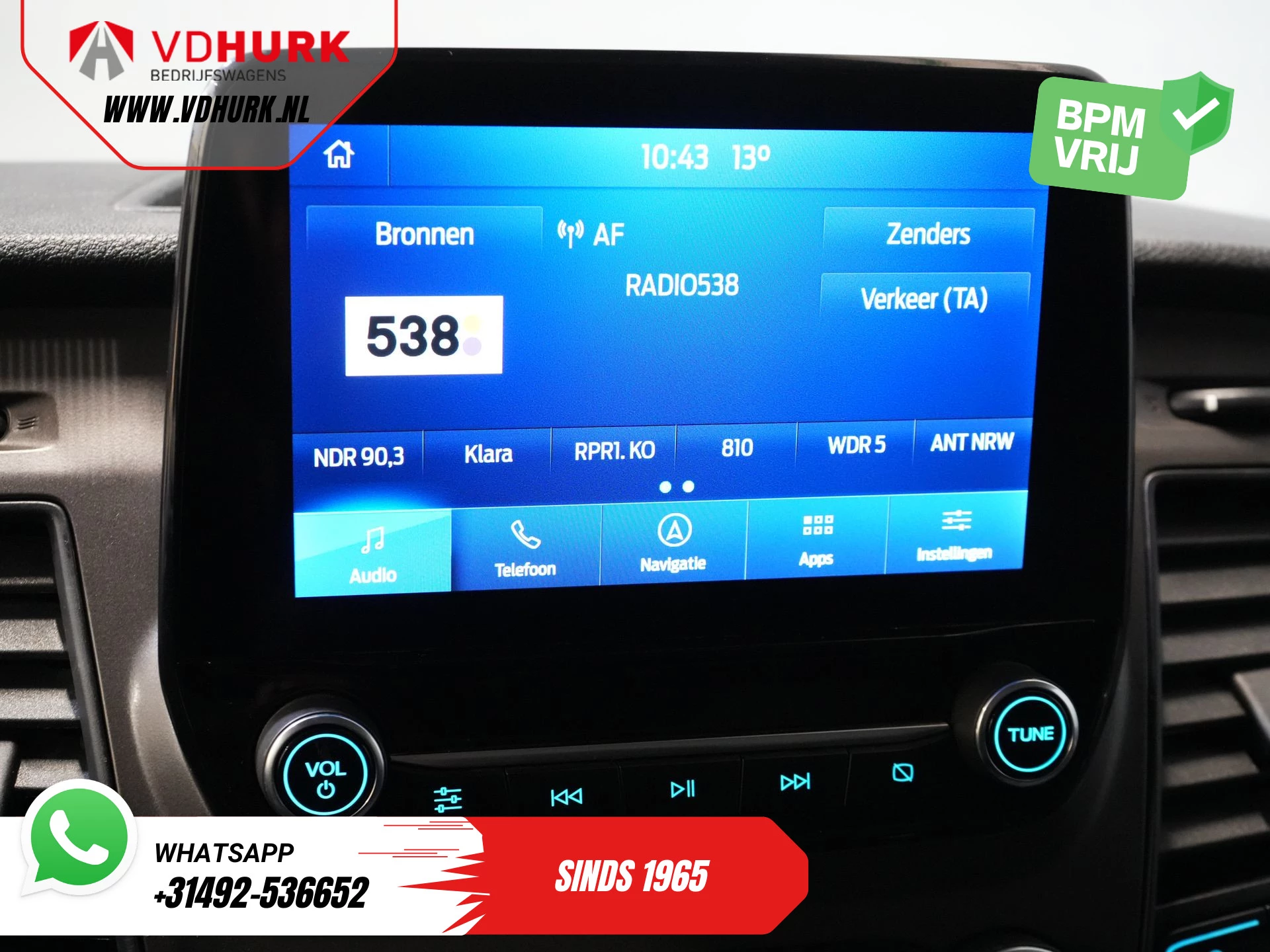 Hoofdafbeelding Ford Transit Custom