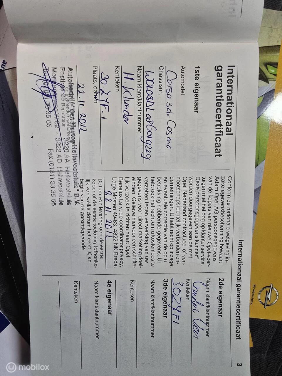 Hoofdafbeelding Opel Corsa