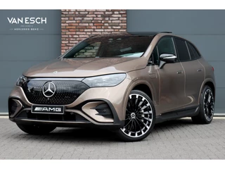 Mercedes-Benz EQE SUV 350 4MATIC AMG Line 91 kWh | Hyperscreen | Luchtvering | Achterasbesturing | Distronic+ | Burmester | HUD | Verwarmd Stuurwiel | Trekhaak | Digital Light |