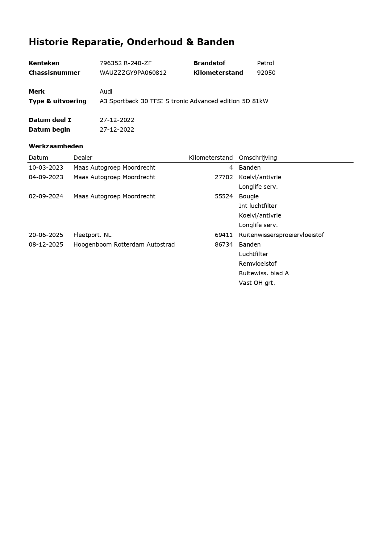 Hoofdafbeelding Audi A3