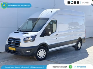 Ford E-Transit 68kWh 184PK L3H3 317km WLTP Pakketinrichting 96,3% (SOH) BEV Snelladen Camera Cruise control Climate control Carplay Navigatie Laadkabel Parkeersensoren