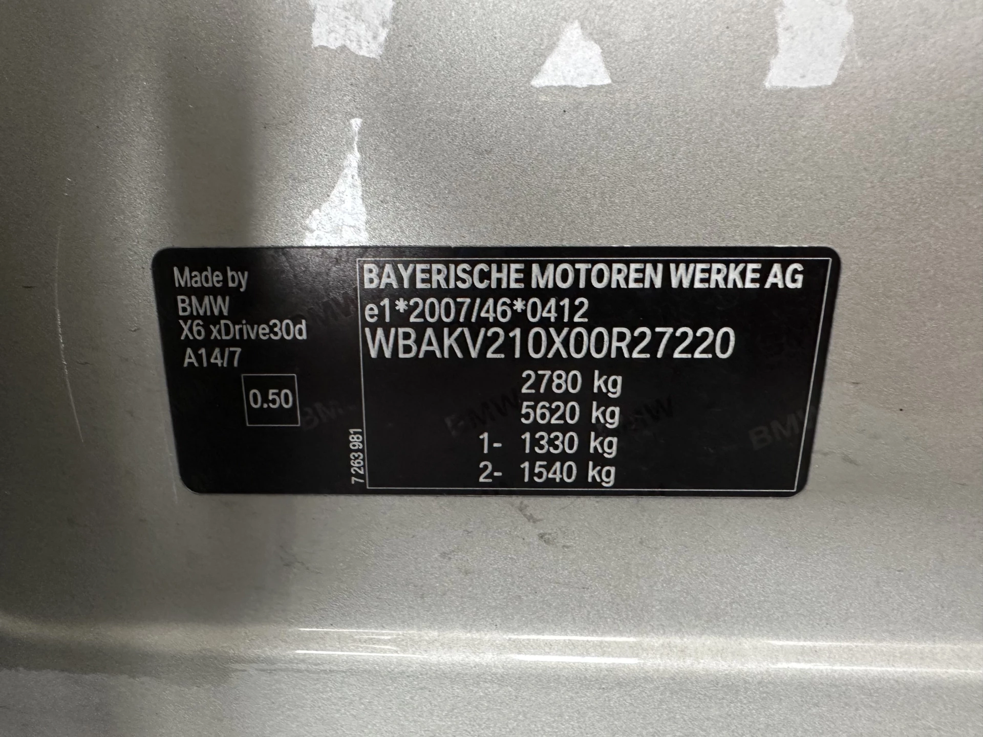 Hoofdafbeelding BMW X6