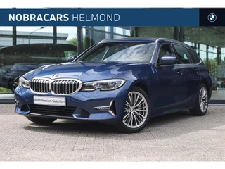 Hoofdafbeelding BMW 3 Serie BMW 3 Serie Touring 330i High Executive Luxury Line Automaat / Panoramadak / Trekhaak / Laserlight / Sportstoelen / Parking Assistant Plus / Head-Up / Stuurverwarming