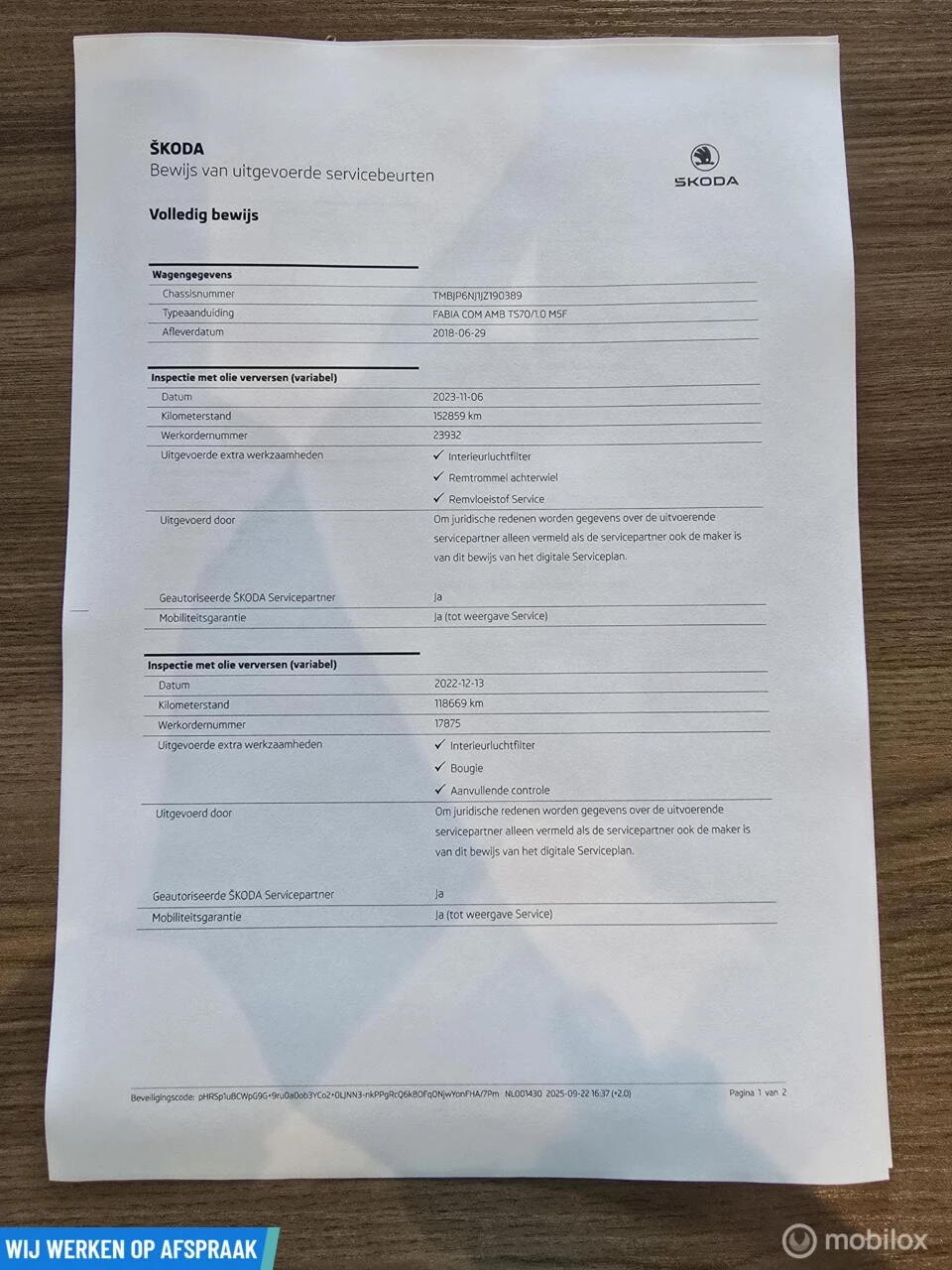 Hoofdafbeelding Škoda Fabia