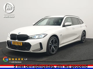 BMW 3 Serie Touring 320e M Sport FACELIFT PHEV 204pk Dealer O.H | Trekhaak Af Fabriek | Adapive Cruise | Widescreen Navi | Head Up | Alcantara Sportstoelen Verwarmd | Camera & Parkassist | Apple Carplay | Plug In Hybrid