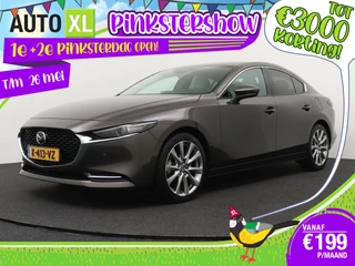 Mazda 3 2.0 187 PK e-SkyX M Aut. Luxury Trekhaak Leder Camera HUD
