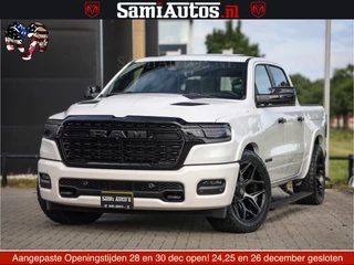 Dodge Ram 1500 Limited Night High Output 540HP 706Nm | Massage + Full Option | De Meest Luxe en Volle Pick-Up in zijn Klasse | Comfortabele Dubbele Cabine met Royale 5 Zitplaatsen | BPM vrij | Nu Leverbaar uit Voorraad | Voorraad Nr 2352 - 7649