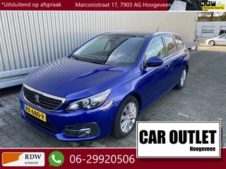 Peugeot 308 SW 1.2 PureTech Blue Lease Premium Clima, Navi, CC, Pano, PDC, LM, Trekh, nw. APK – Inruil Mogelijk –