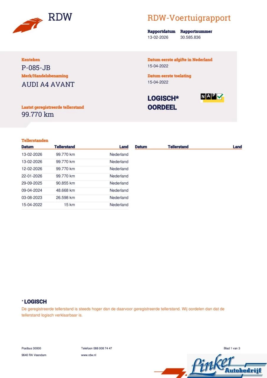 Hoofdafbeelding Audi A4