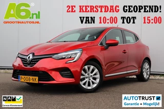 Renault Clio 1.0 TCe Intens Half Leder 16 inch LMV LED Navigatie Achteruitrijcamera Carplay Android Climate Cruise Control Sfeerverlichting
