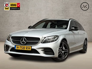 Mercedes-Benz C-Klasse 160 AMG Sport Automaat (VIRTUAL COCKPIT, APPLE CARPLAY, GROOT NAVI, LEDER/ALCANTARA, CAMERA, SPORTSTOELEN, STOELVERWARMING, GETINT GLAS, NIEUWSTAAT)