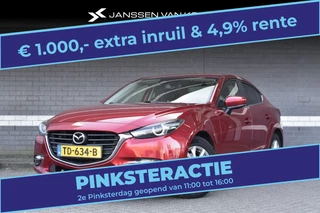 Mazda 3 2.0 SkyActiv-G 120 SkyLease+ Trekhaak Stuur/Stoelverwarming Navigatie Camera