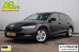 Skoda Octavia Combi 1.0 e-TSI Sport Business Automaat Sportstoelen 16 inch LMV Navigatie Clima Adaptive Cruise Sfeerverlichting Carplay Android PDC