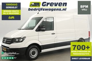 Volkswagen Crafter 30 2.0 TDI L3H3 140PK | BPM Vrij | 3000KG Trekgew. Airco Carplay Cruise Navi PDC 3 Persoons Elektrpakket