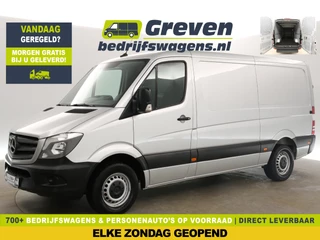 Mercedes-Benz Sprinter 314 CDI L2H1 143PK Airco Stoelverwarming Elektrpakket Bluetooth Schuifdeur Treeplank