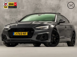 Audi A5 Sportback 40 TFSI S-Line Sport 204Pk Automaat (PANORAMADAK, 1e EIGENAAR, BANG&OLUFSEN, HEAD-UP DISPLAY, 360 CAMERA, MATRIX LED, STOELVERWARMING ACHTER, ADAPTIVE CRUISE, SFEERVERLICHTING, STUURWIEL VERWARMD, NIEUWSTAAT)