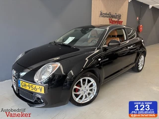 Alfa Romeo MiTo 0.9 TwinAir Exclusive|Bruin leder|NAV|17''|Volledig onderhouden