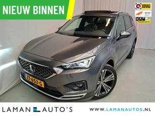 Seat Tarraco 2.0 TSI 190pk 4DRIVE Xcellence 7-DSG| Trekhaak AWD Open dak DCC Halfleder CarPlay Beats Audio ECC Navi LED ACC 20" LMV 360 Camera BLIS Metallic | Voorschoten