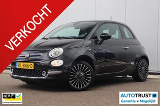 Fiat 500 1.2 Lounge Panoramadak 16 inch LMV Navigatie Clima Cruise Control Half Leder