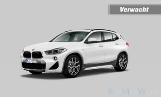 BMW X2 sDrive20i 192pk M-Sport,LED,Schuifdak,HUD,NaviPro,Stoelverw,Dealer OH,Clima,Cruise,