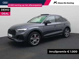Audi Q5 Sportback 55 TFSIe 270Kw/367PK S Line · Panoramadak · Bang & Olufsen · Leder · Trekhaak · Adaptive Cruise Control · Garantie t/m 03-09-2029 of 100.000km