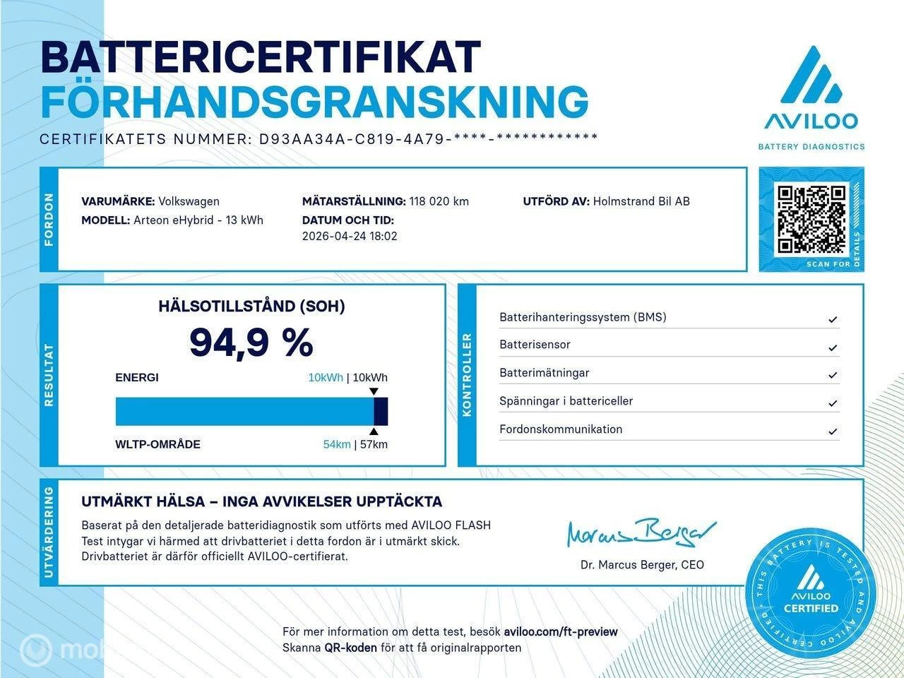 Hoofdafbeelding Volkswagen Arteon