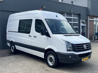 Volkswagen Crafter 2.0 TDI L2H2 Kast Inrichting Trekhaak 3500kg Omvormer Standkachel Airco Cruise controle Werkplaats Lang hoog Sortimo inrichting 1e eigenaar Dealer onderhouden Euro 6 Servicewagen